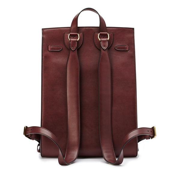Signature Backpack Bordeaux French Calf Bag