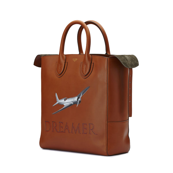 Terrabruciata French Calf Pluto Tote 36 Bag