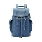 Blue Grain Calf Traveller Backpack