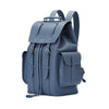 Blue Grain Calf Traveller Backpack