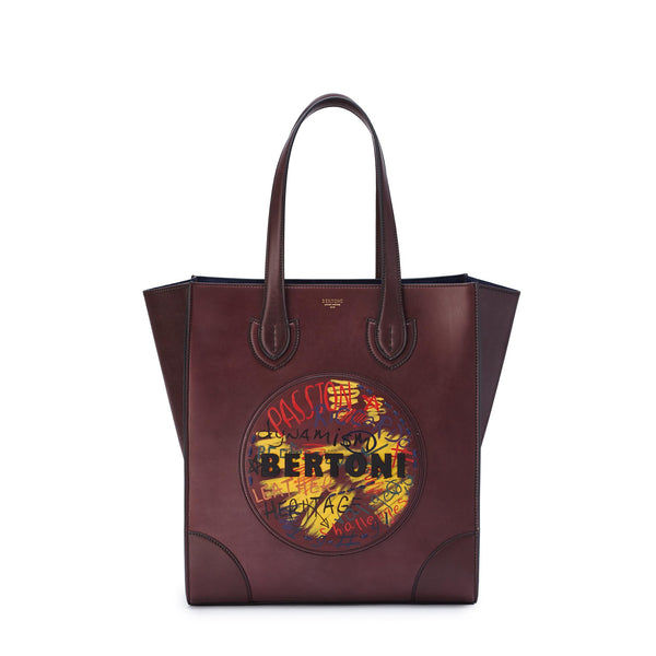 Signature Tote – Bordeaux French Calf