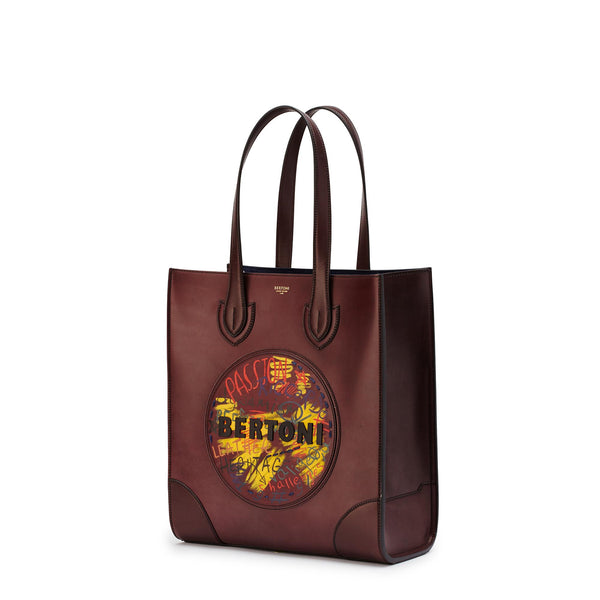 Signature Tote – Bordeaux French Calf