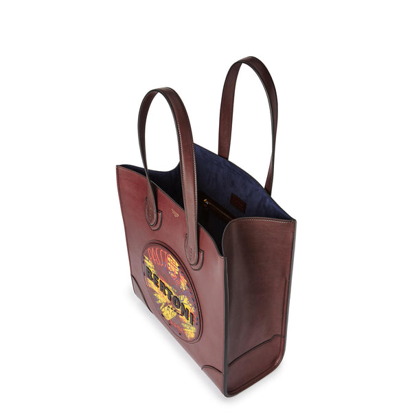 Signature Tote – Bordeaux French Calf