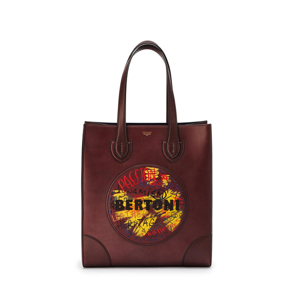 Signature Tote – Bordeaux French Calf
